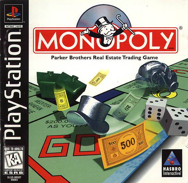 Monopoly - Sony PlayStation 1 PS1 PS2 PS3 PS PSX Video Game