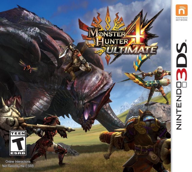 Monster Hunter 4 Ultimate - Nintendo 3DS 2DS 3DS N2DS N3DS Video Game