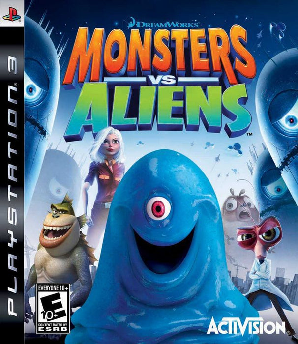 Monsters vs. Aliens - Sony PlayStation 3 PS3 Video Game