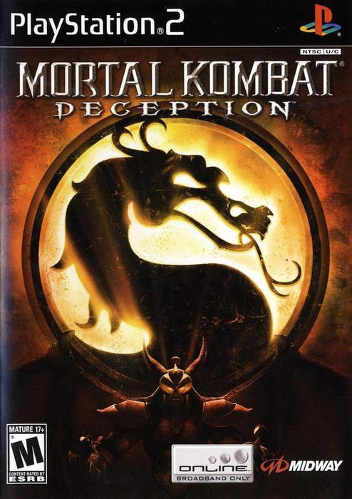 Mortal Kombat Deception - Sony PlayStation 2 PS2 Video Game