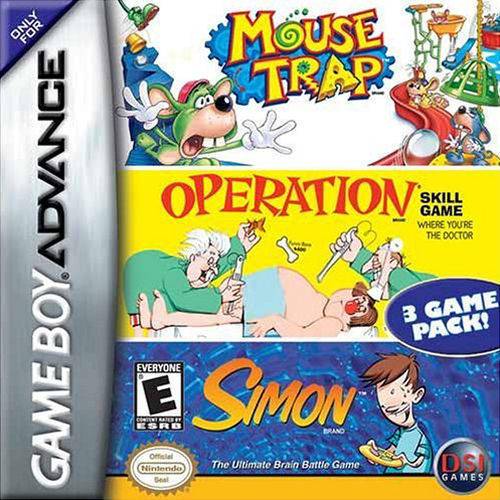 Mousetrap  Operation  Simon - Game Boy Advance