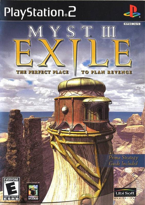 Myst III Exile - Sony PlayStation 2 PS2 Video Game