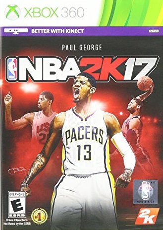 NBA 2K17 - Microsoft Xbox 360 X360 Video Game