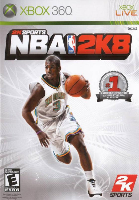 NBA 2K8 - Microsoft Xbox 360 X360 Video Game