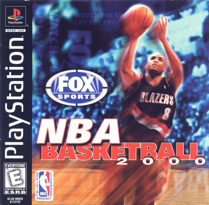 NBA Basketball 2000 - Sony PlayStation 1 PS1 PS2 PS3 PS PSX Video Game