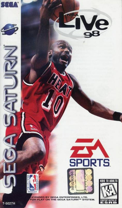 NBA Live 98 - Sega Saturn SAT Video Game