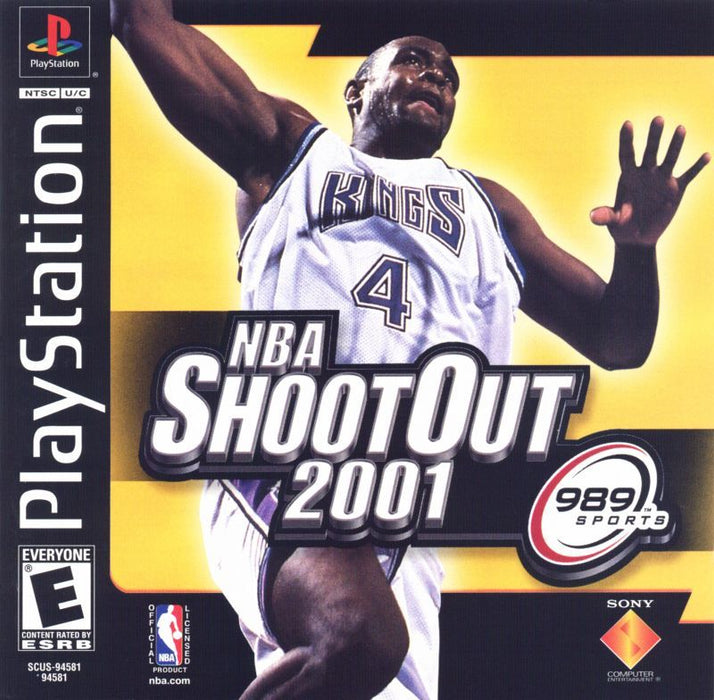 NBA ShootOut 2001 - PlayStation 1