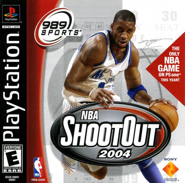 NBA ShootOut 2004 - Sony PlayStation 1 PS1 PS2 PS3 PS PSX Video Game