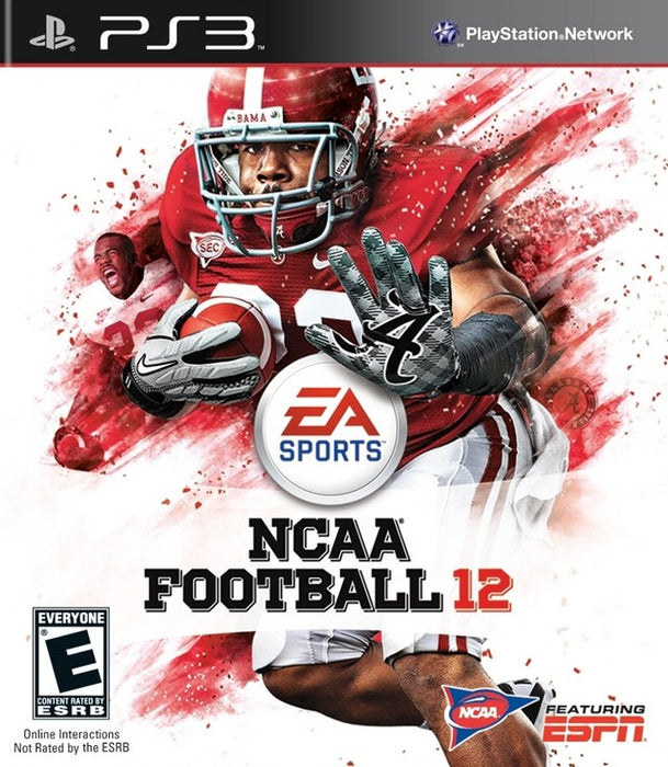 NCAA Football 12 - Sony PlayStation 3 PS3 Video Game