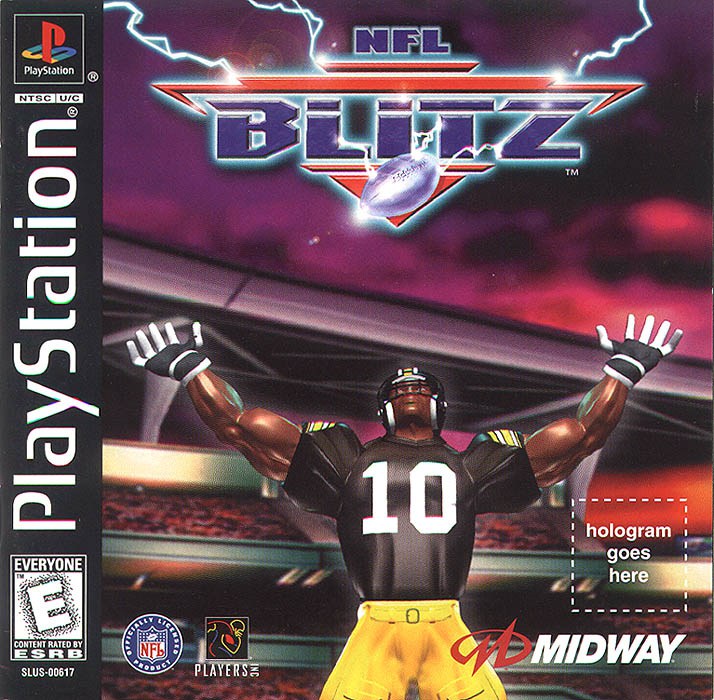 NFL Blitz - Sony PlayStation 1 PS1 PS2 PS3 PS PSX Video Game