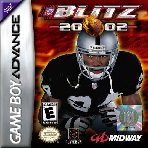 NFL Blitz 20-02 - Nintendo Game Boy Advance GBA GBA SP NGBA NGBA SP Video Game