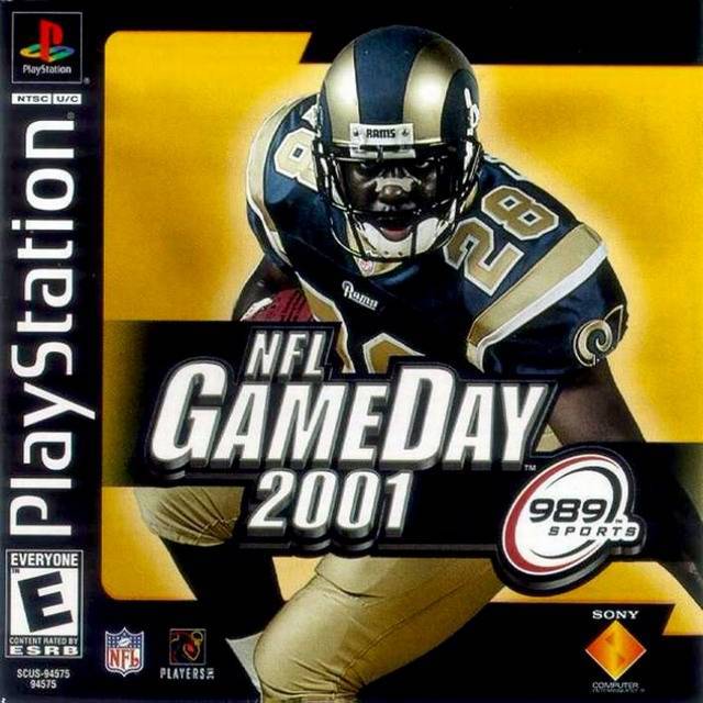 NFL GameDay 2001 - Sony PlayStation 1 PS1 PS2 PS3 PS PSX Video Game