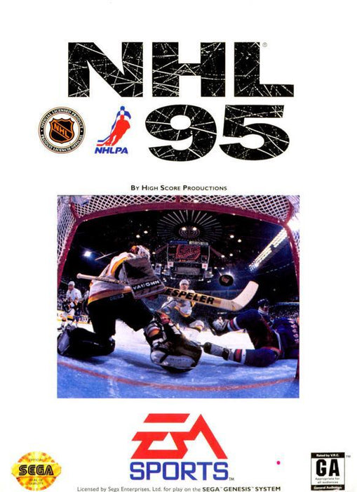 NHL 95 - Sega Genesis SG GEN Mega Drive SMD Video Game