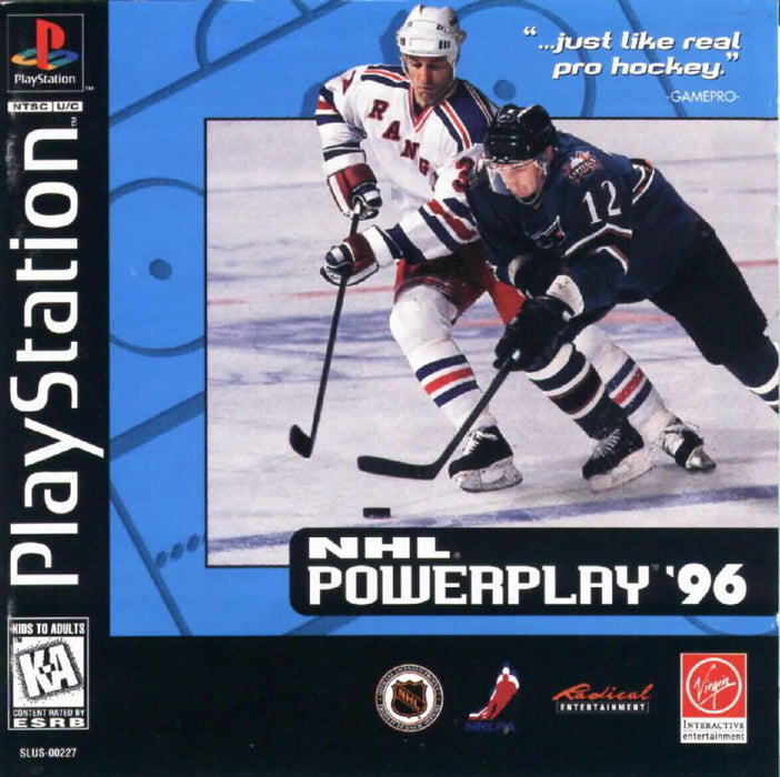 NHL PowerPlay 96 - PlayStation 1