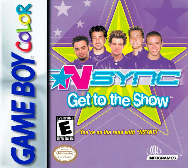 NSYNC Get to the Show - Game Boy Color