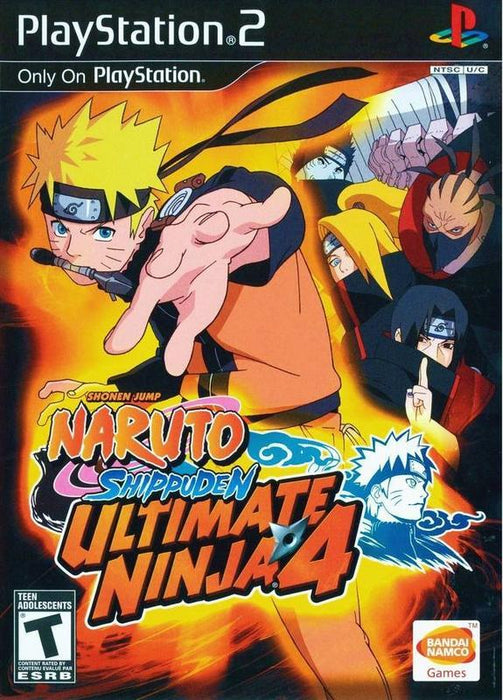 Naruto Shippuden Ultimate Ninja 4 - PlayStation 2