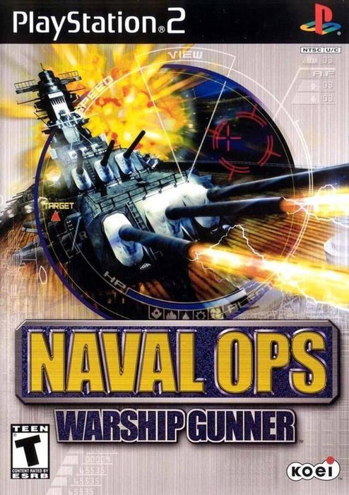 Naval Ops Warship Gunner - PlayStation 2
