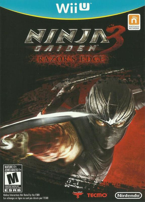 Ninja Gaiden 3 Razors Edge - Nintendo Wii U WiiU Video Game