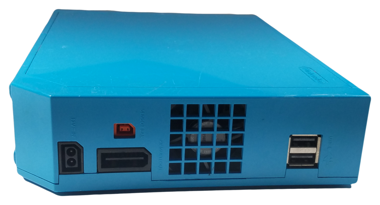 Blue Wii Console