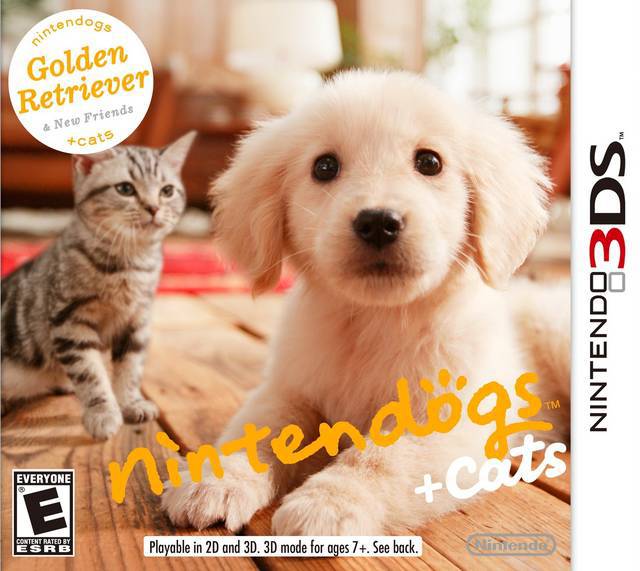 Nintendogs + Cats Golden Retriever & New Friends - Nintendo 3DS