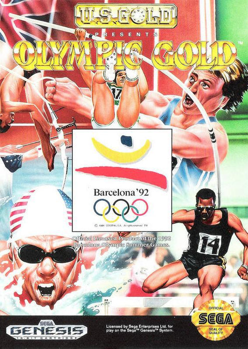 Olympic Gold Barcelona 92 - Sega Genesis