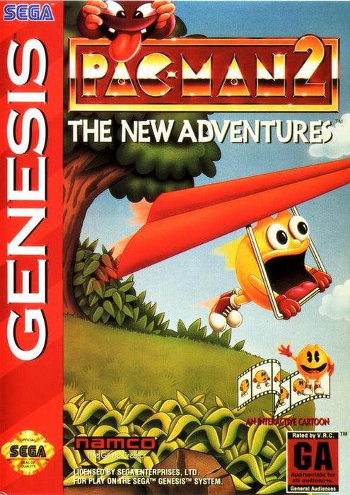 Pac-Man 2 The New Adventures - Sega Genesis
