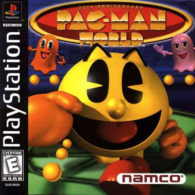 Pac-Man World - Sony PlayStation 1 PS1 PS2 PS3 PS PSX Video Game