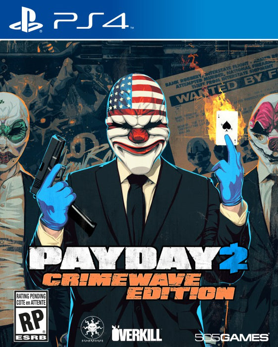 Payday 2 Crimewave Edition - Sony PlayStation 4 PS4 Video Game