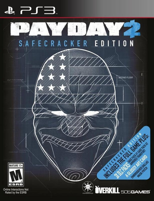 Payday 2 Safecracker Edition - Sony PlayStation 3 PS3 Video Game