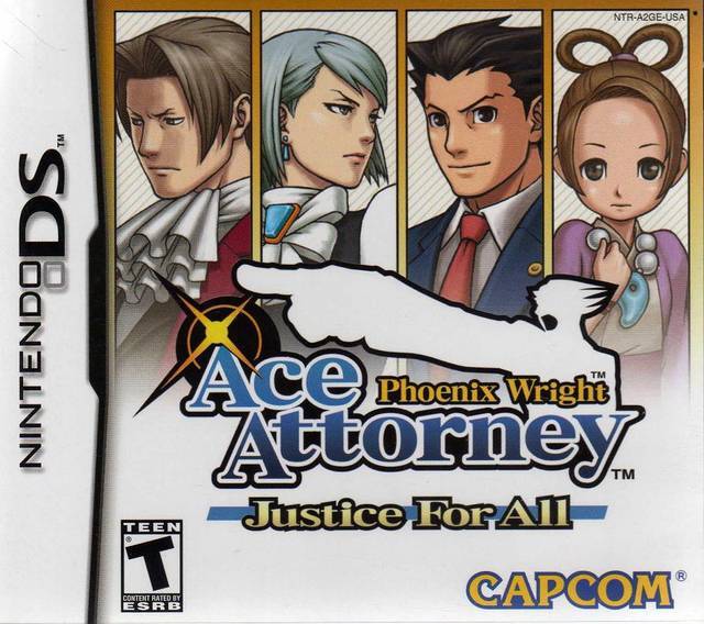 Phoenix Wright Ace Attorney - Justice for All - Nintendo DS