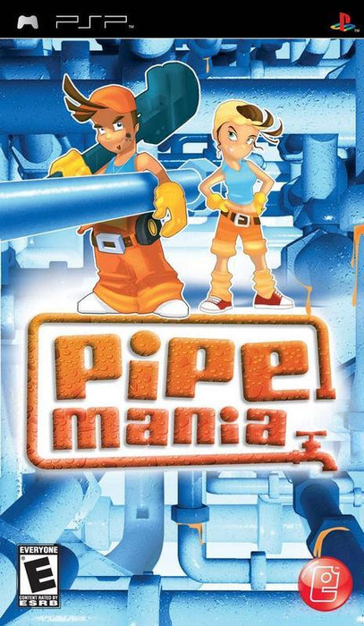 Pipe Mania - Sony PlayStation Portable PSP PSP-1000 PSP-2000 PSP-3000 Video Game