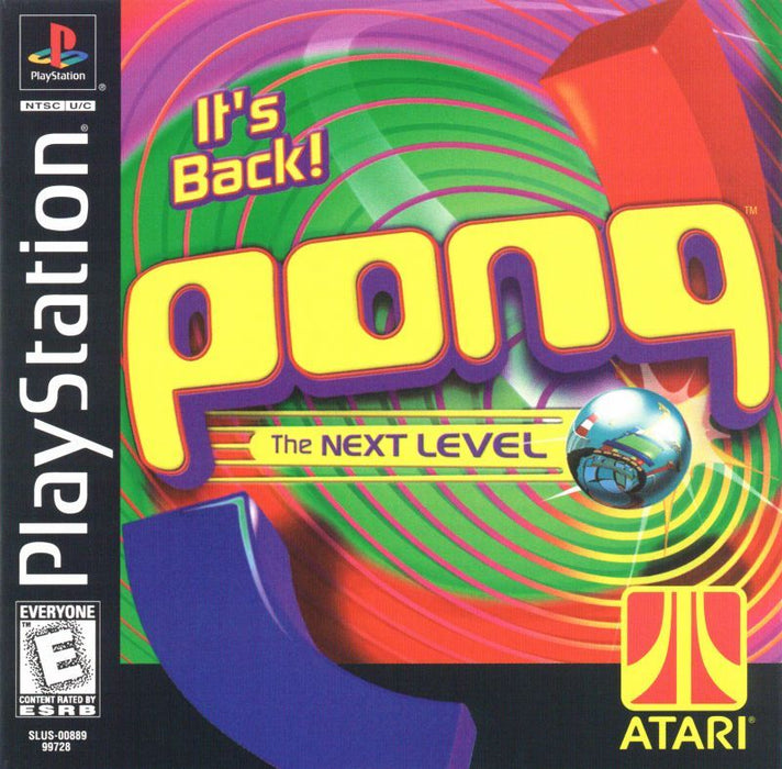 Pong The Next Level - PlayStation 1