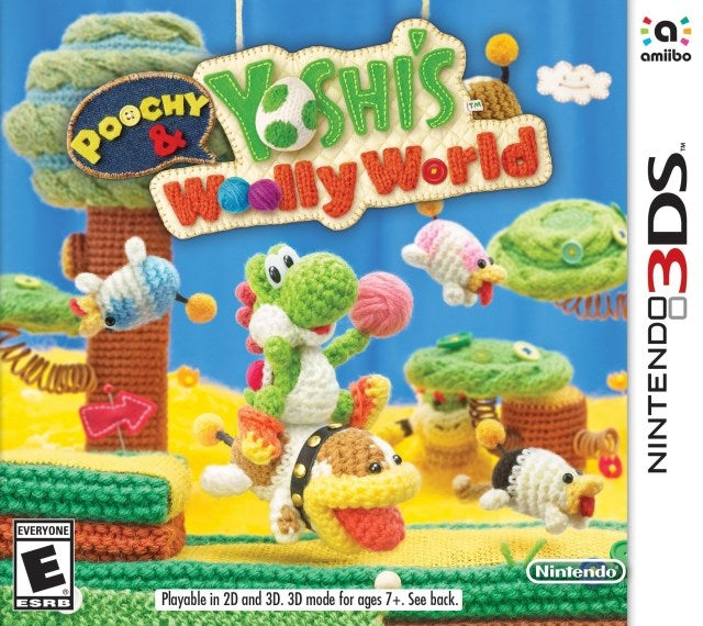 Poochy & Yoshis Woolly World - Nintendo 3DS