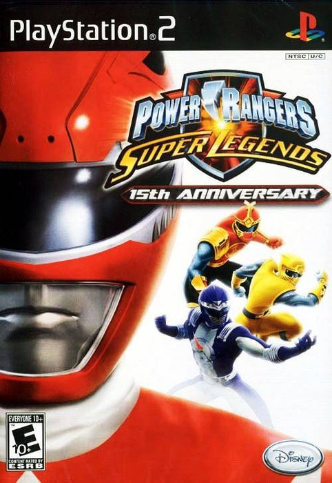 Power Rangers Super Legends - 15th Anniversary - PlayStation 2