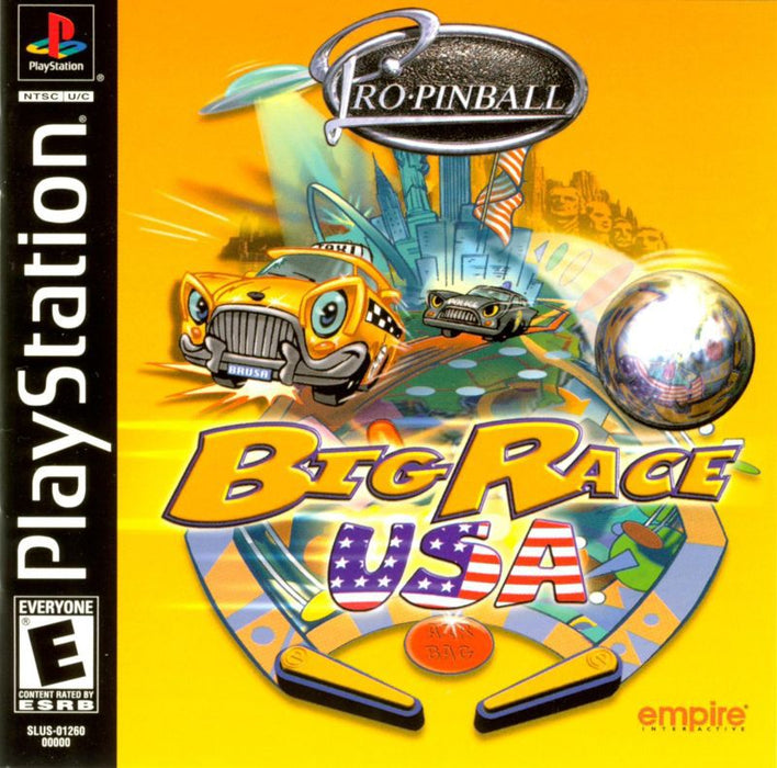 Pro Pinball Big Race USA - PlayStation 1