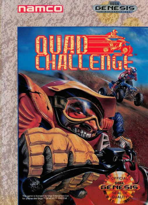 Quad Challenge - Sega Genesis SG GEN Mega Drive SMD Video Game