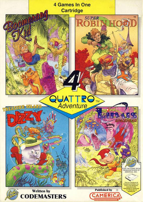 Quattro Adventure - Nintendo Entertainment System