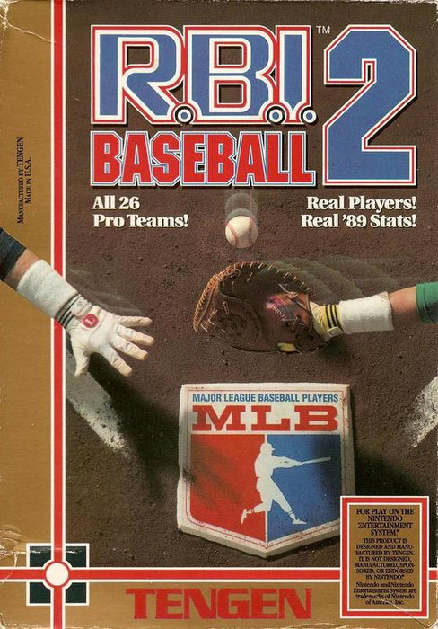 R.B.I. Baseball 2 - Nintendo Entertainment System
