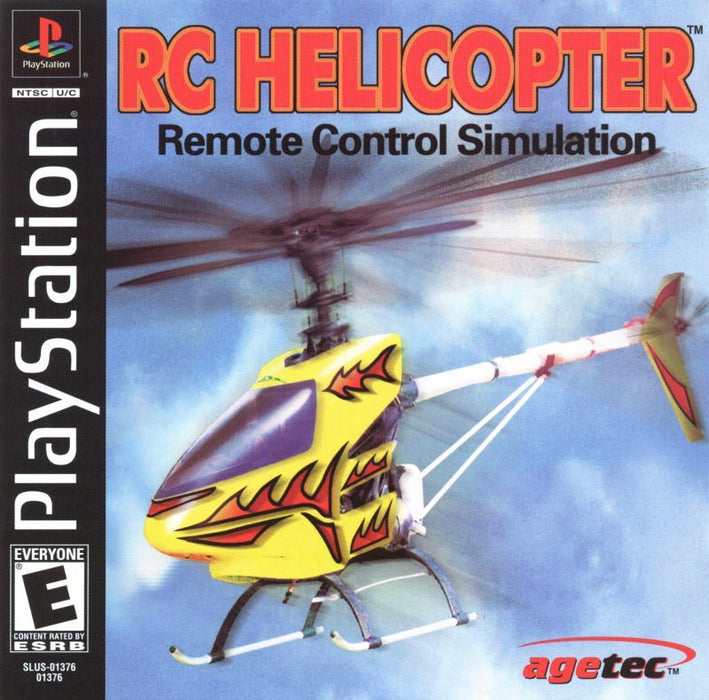 RC Helicopter - Sony PlayStation 1 PS1 PS2 PS3 PS PSX Video Game