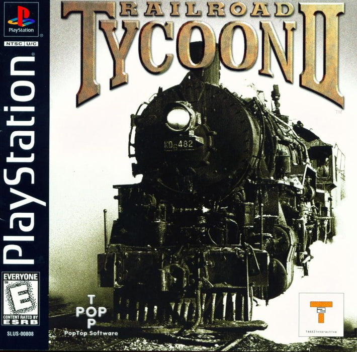 Railroad Tycoon II - Sony PlayStation 1 PS1 PS2 PS3 PS PSX Video Game