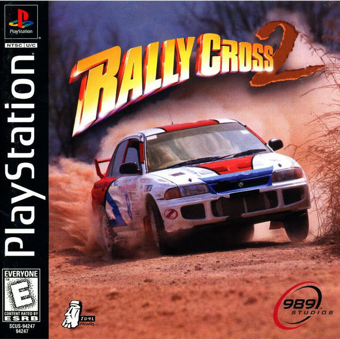 Rally Cross 2 - Sony PlayStation 1 PS1 PS2 PS3 PS PSX Video Game