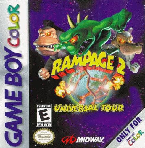 Rampage 2 Universal Tour - Game Boy Color
