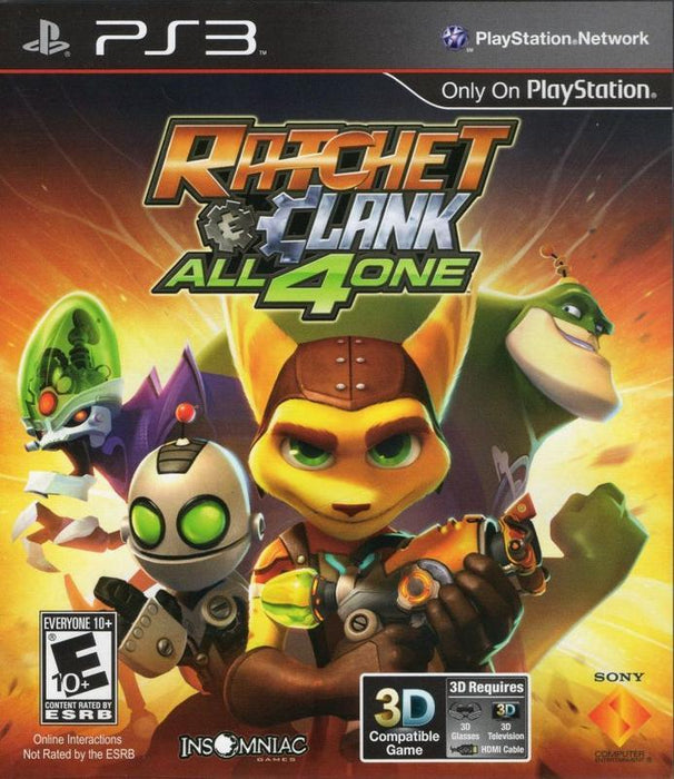 Ratchet & Clank All 4 One - Sony PlayStation 3 PS3 Video Game