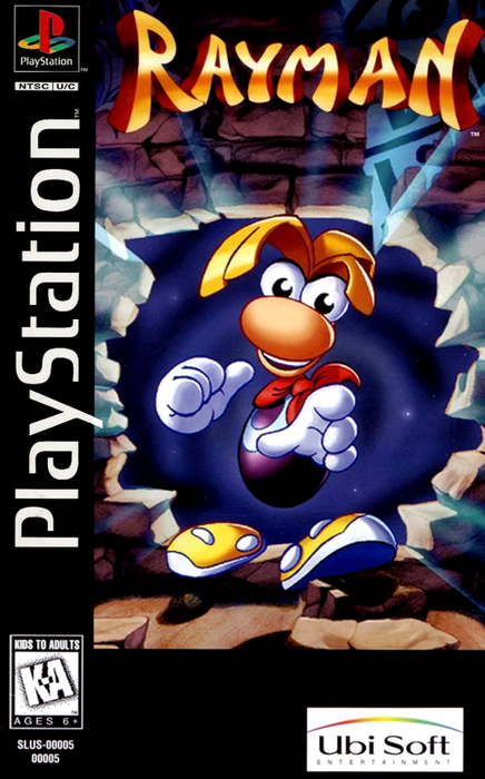 Rayman - Sony PlayStation 1 PS1 PS2 PS3 PS PSX Video Game