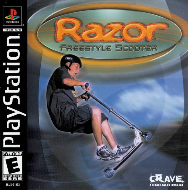 Razor Freestyle Scooter - Sony PlayStation 1 PS1 PS2 PS3 PS PSX Video Game