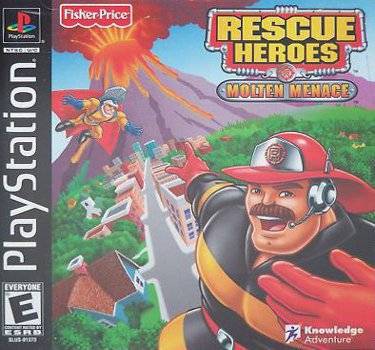 Rescue Heroes Molten Menace - Sony PlayStation 1 PS1 PS2 PS3 PS PSX Video Game