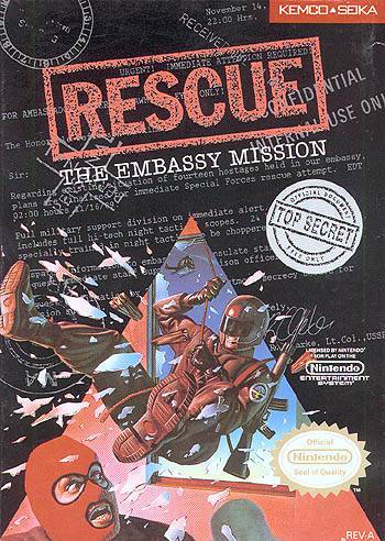 Rescue The Embassy Mission - Nintendo Entertainment System