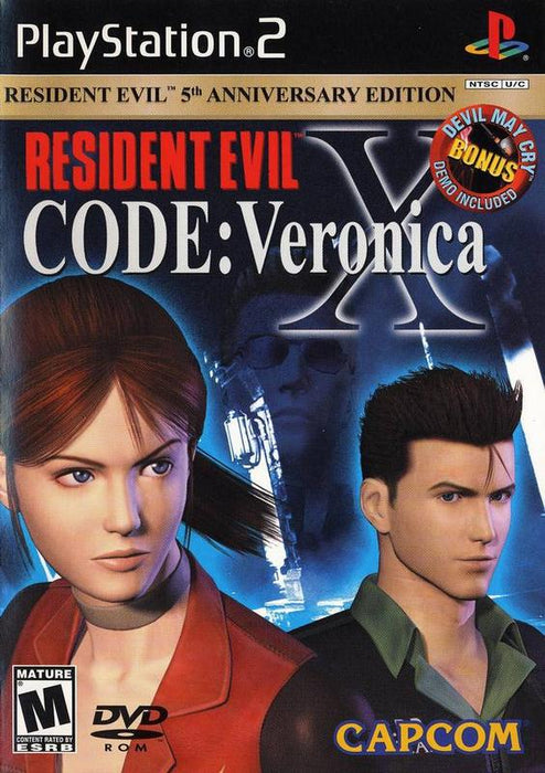 Resident Evil Code Veronica X - PlayStation 2