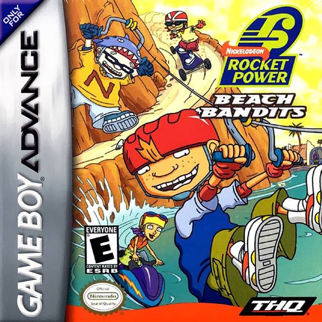 Rocket Power Beach Bandits - Nintendo Game Boy Advance GBA GBA SP Video Game