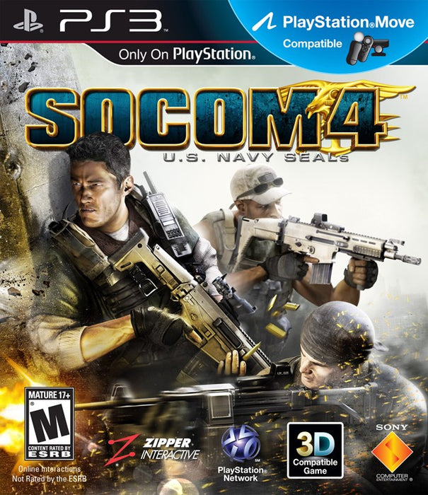 SOCOM 4 U.S. Navy SEALs - PlayStation 3